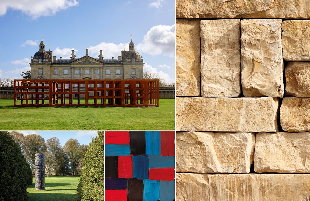 Sean Scully exhibition at Houghton Hall, Norfolk